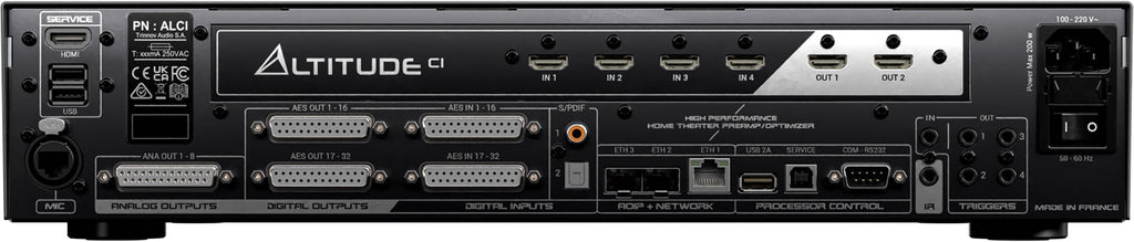 TRINNOV AUDIO Altitude Ci Licences — Monitor Controller
