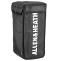 Black carry bag with flap top and white vertical ALLEN & HEATH branding on front.