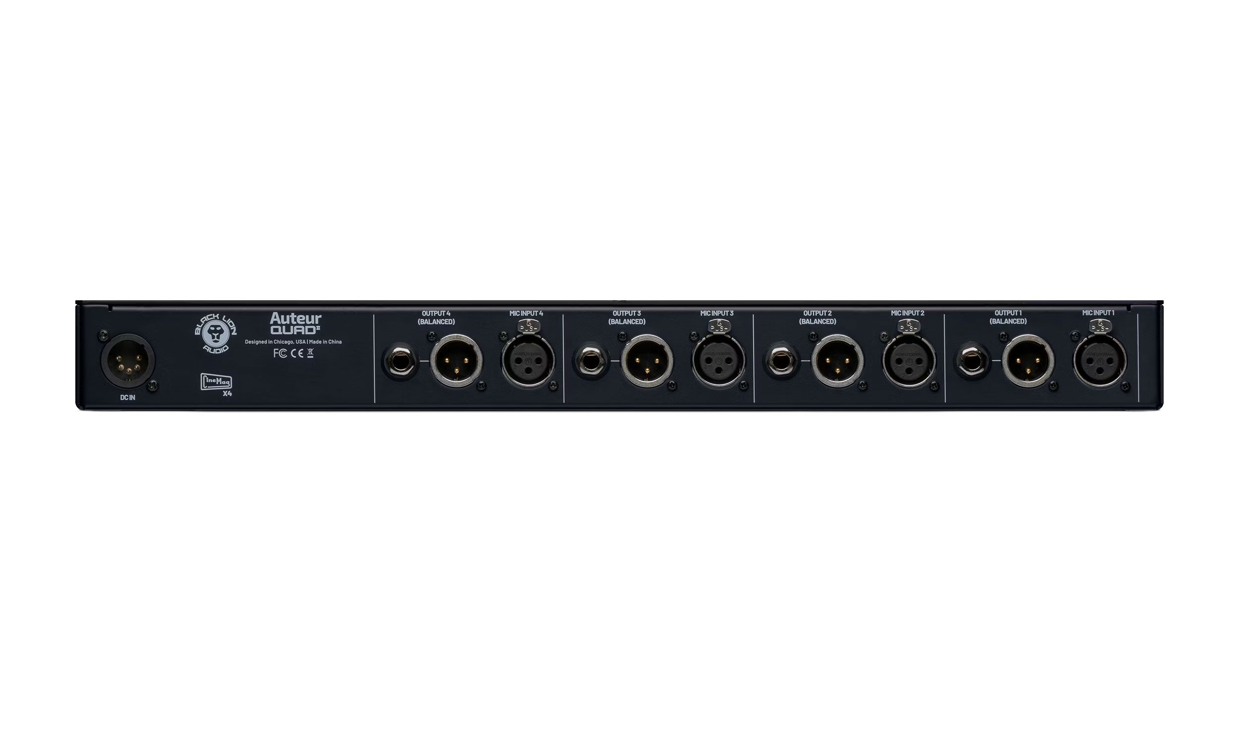 BLACK LION AUDIO Auteur Quad2 — Microphone, studio recording microphone body