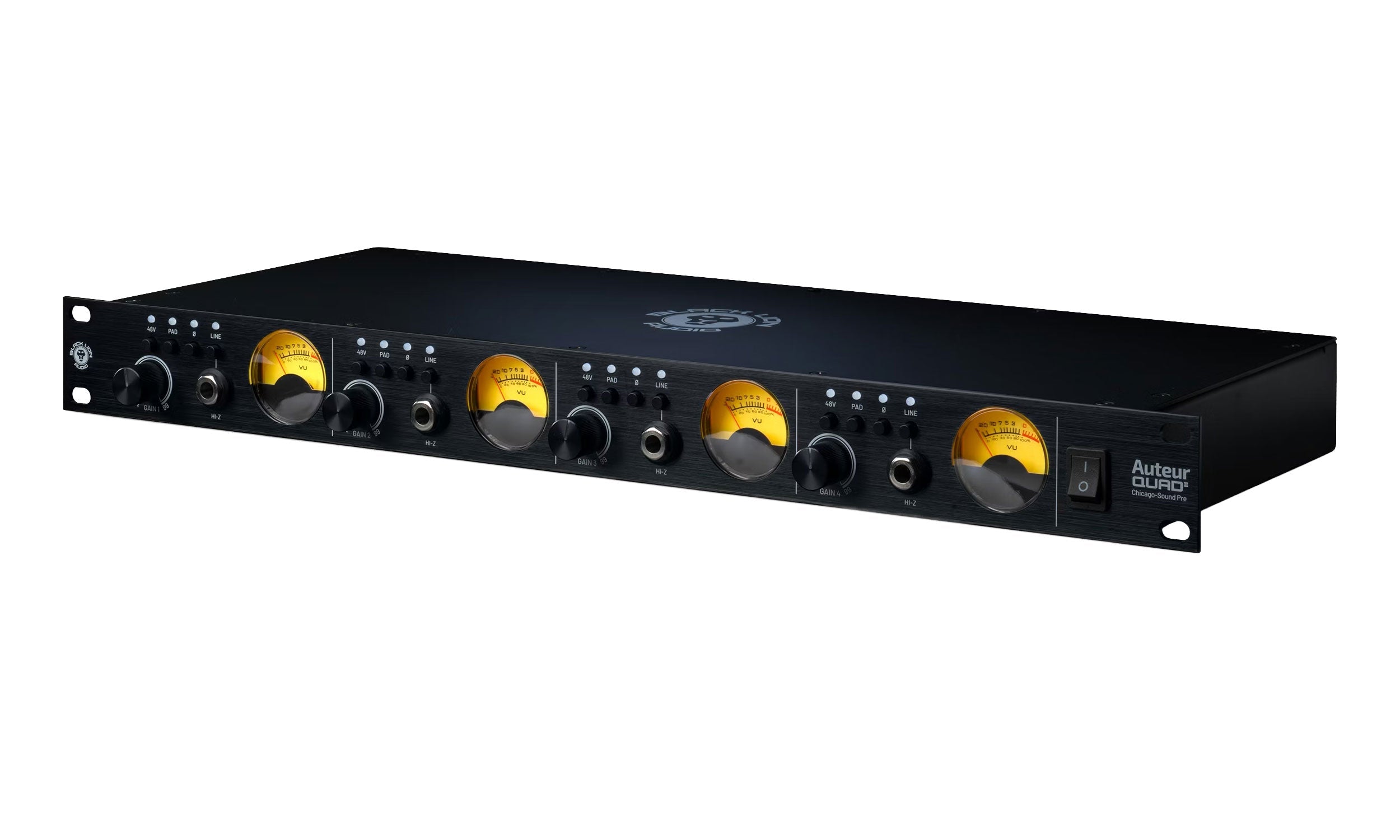 BLACK LION AUDIO Auteur Quad2 — Microphone, studio recording microphone body