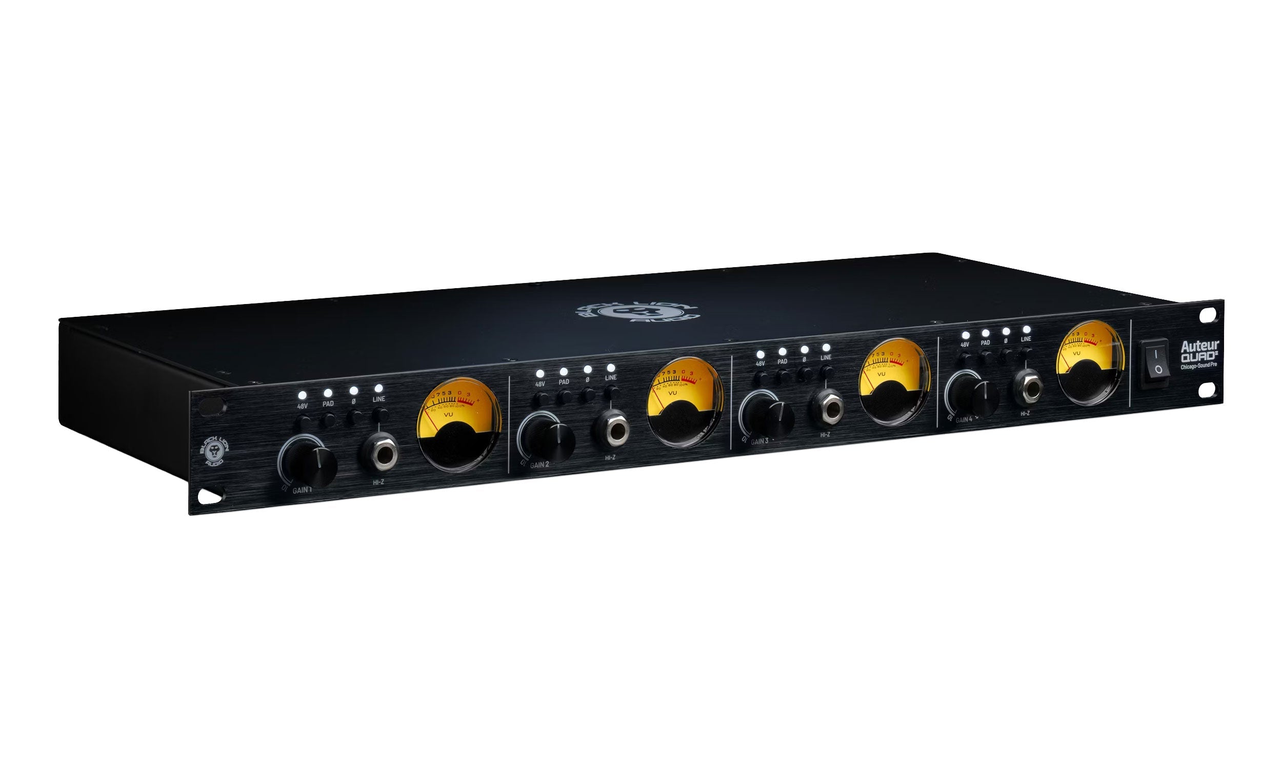 BLACK LION AUDIO Auteur Quad2 — Microphone, studio recording microphone body