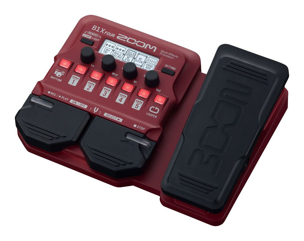 ZOOM B1X Four — Multi-Effects Processor, multi-effects floor processor