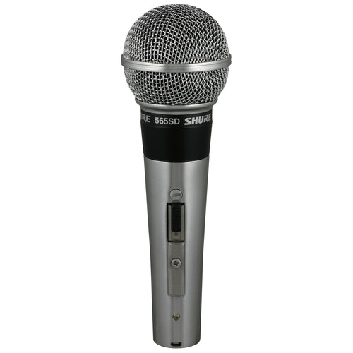 Shure 565SD Classic Cardioid Dynamic Vocal Microphone, studio recording microphone body