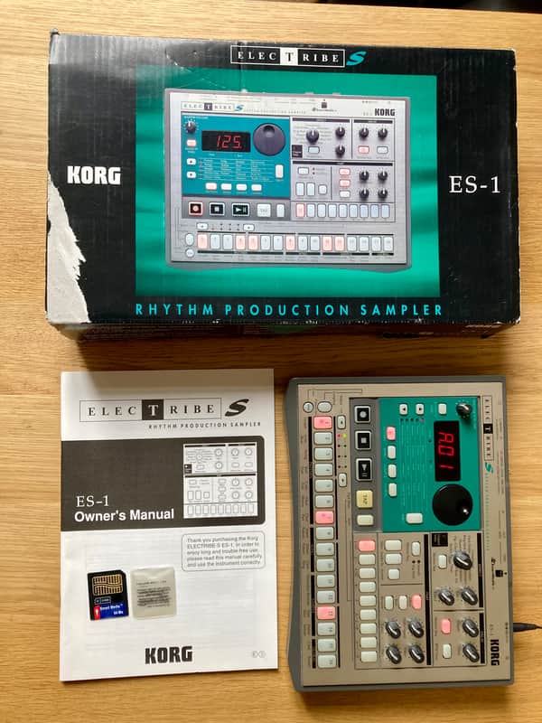 Korg Electribe-S ES-1 Rhythm Production Sampler 2000s - Silver