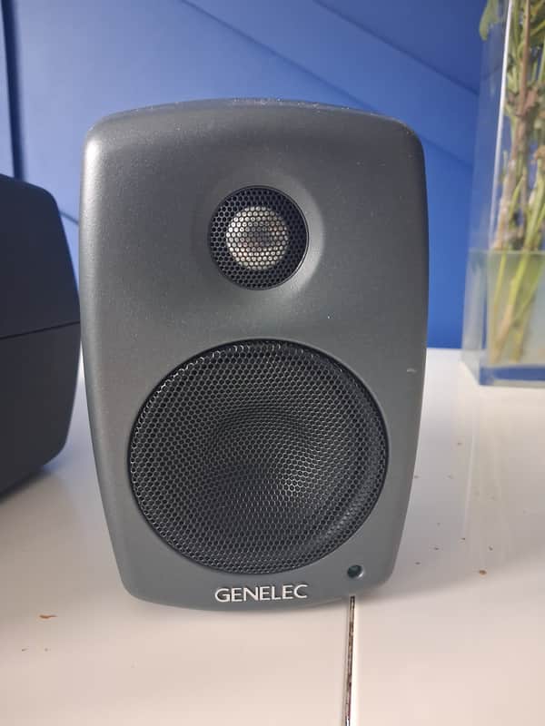 Genelec 8010AP Active Studio Monitor (Single, Dark Grey)