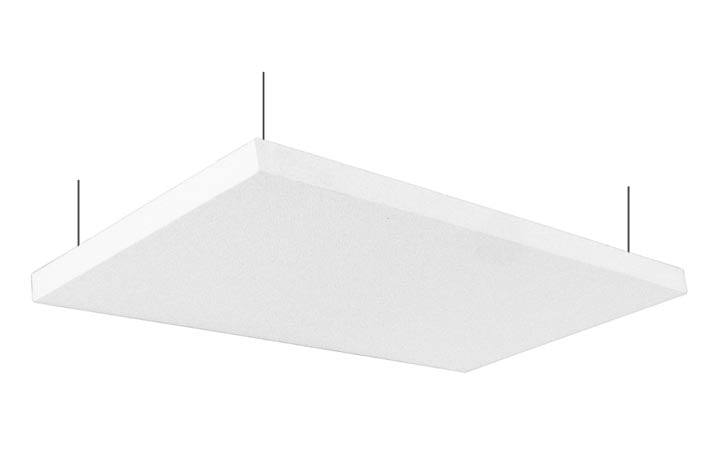 Nimbus Acoustic Ceiling Cloud - 24''x48'' w/ Hanging Kit (Pair)