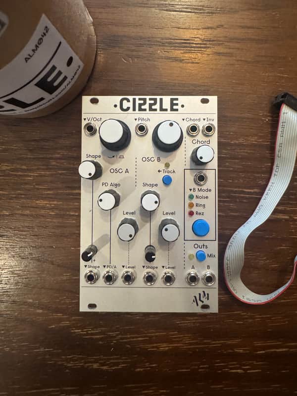 ALM/Busy Circuits Cizzle Eurorack Synth Module 2024 - Present - Silver