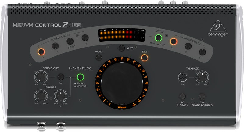 Control2USB Studio Control Center and USB Audio Interface