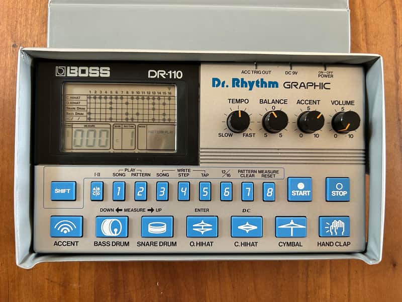 Boss DR-110 Dr. Rhythm 1980s w/Kick Mod