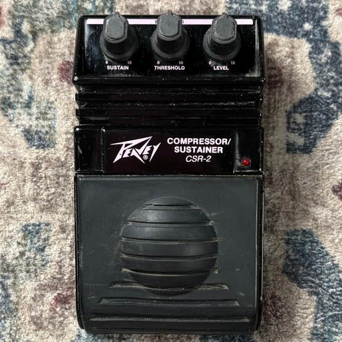 1980s Peavey CSR2 Compressor / Sustainer Vintage Made In USA Compression Guitar Effect Pedal!