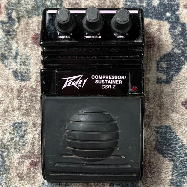 1980s Peavey CSR2 Compressor / Sustainer Vintage Made In USA Compression Guitar Effect Pedal!