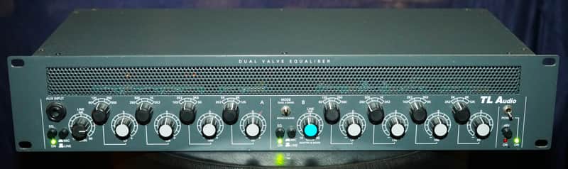 TL Audio EQ-1 Dual Valve Stereo Parametric Equalizer and Preamp w/48v phantom EQ