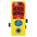 Yellow guitar effects pedal with multiple black knobs, a footswitch, and Bananana Effects logo.