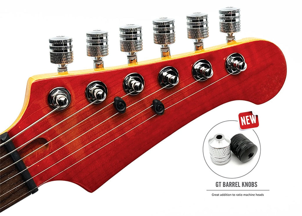 Graph Tech PRN-1D09-B0 Barrel Button for Ratio Guitar Tuning Machine Heads – Black