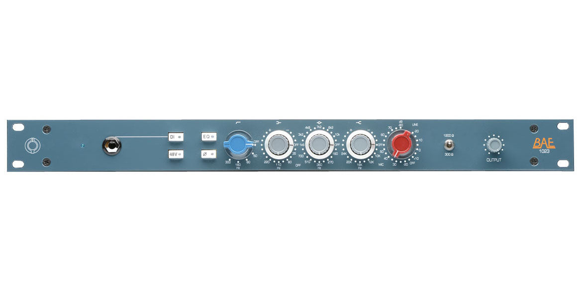 1023 Rack - Single Channel Mic Pre with EQ