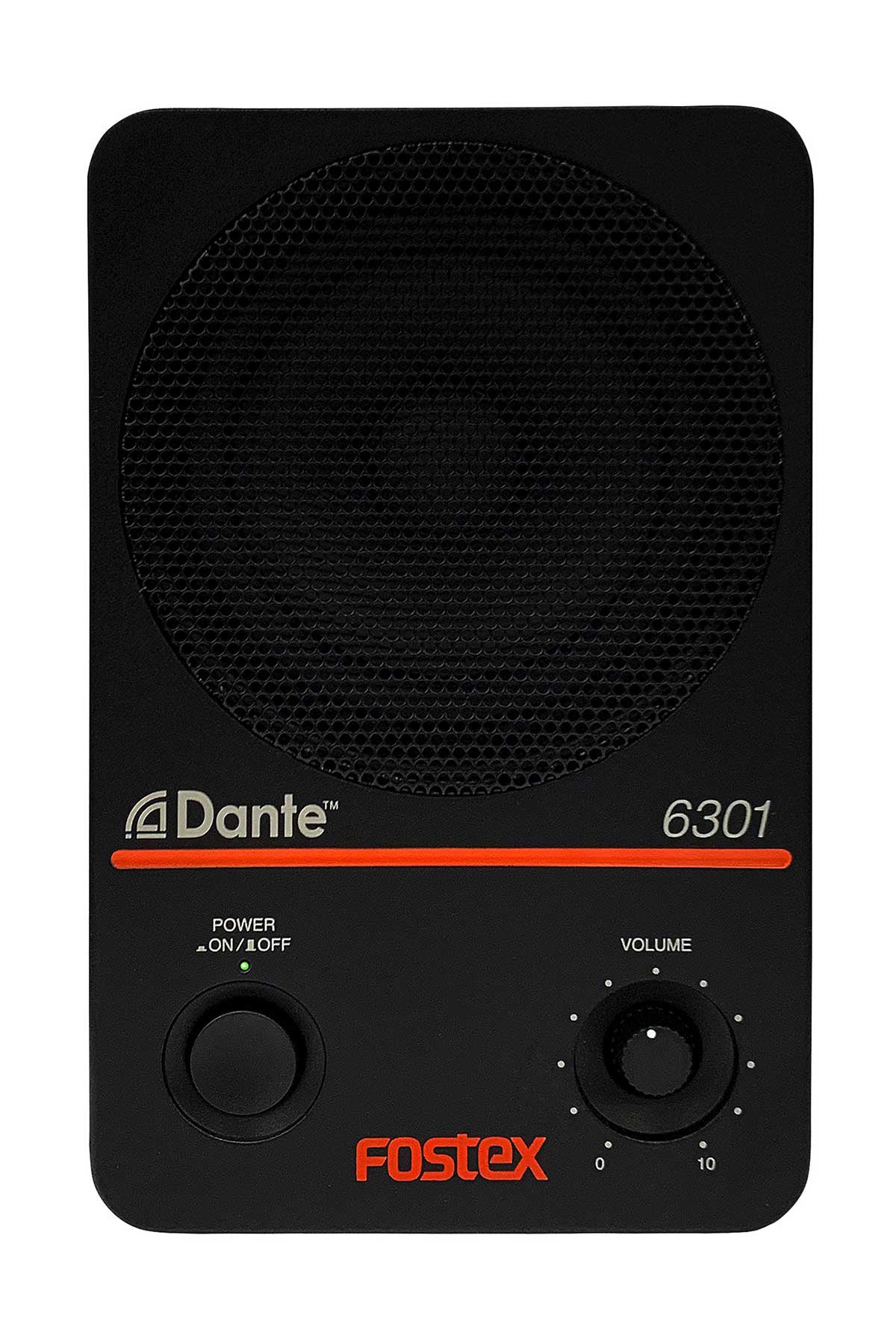 6301DT 4'' 25 Watt Active Monitor with Dante (Single)