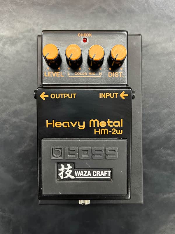 Used Boss HM-2W Heavy Metal Waza Craft Distortion Pedal