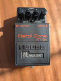 Boss MT-2W Metal Zone Waza Craft 2018 - Present - Black