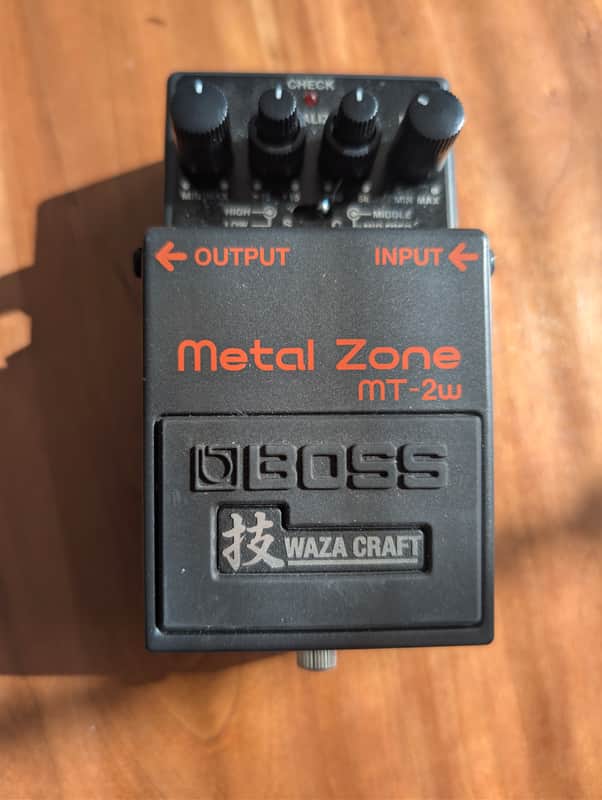 Boss MT-2W Metal Zone Waza Craft 2018 - Present - Black