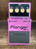Boss BF-2 Flanger 1998 - Purple made in Taiwan pink label