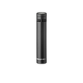 Black cylindrical microphone with mesh top and small text TG I53 near the bottom.