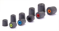 True-Fit Foam Eartips Combo Pack/1 Pair Each Size