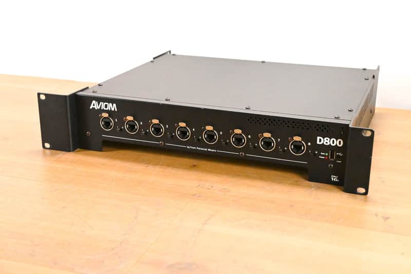 Aviom D800-Dante A-Net Distributor with Dante Connectivity CG01WM2