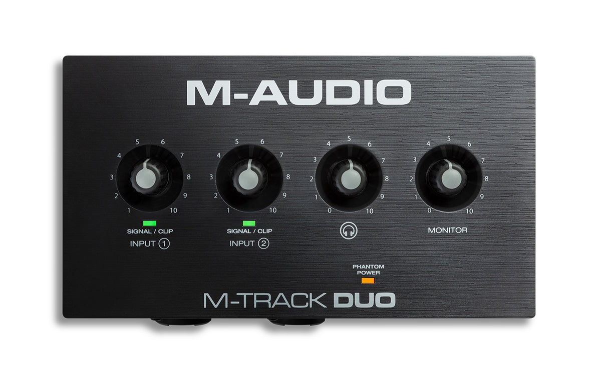 M-Track Duo 2-Channel USB Audio Interface with Two Mic Pres