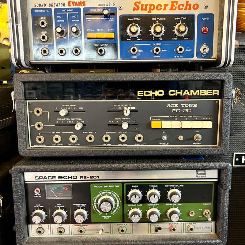 Roland ACE TONE EC-20 Echo chamber c 1960’s 1970 analog tape delay space echo re101