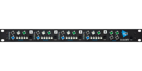 3124MV Discrete 4 Channel Mic/Line Pre-Amp with Mixer