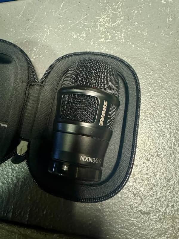 Shure Nexadyne N8/S Supercardioid Dynamic Wireless Capsule - Black