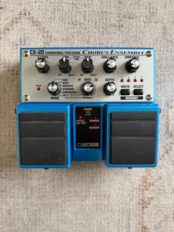 Boss CE-20 Chorus Ensemble 2005 - Present - Blue