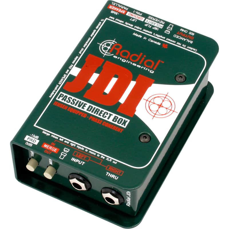 Radial JDI Passive Direct Box - Jensen Equipped