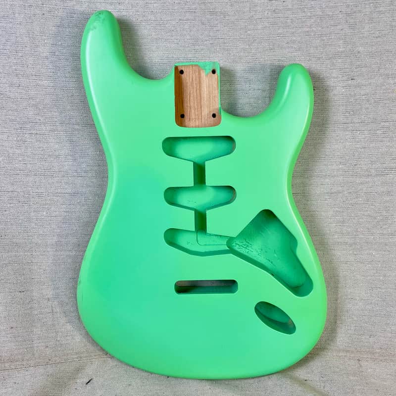 Unbranded Stratocaster Surf Green Guitar Body SSS
