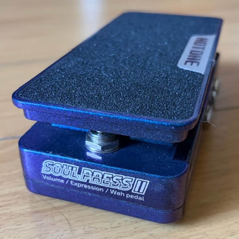 Hotone Soul Press II Volume / Expression / Wah Pedal 2021 - Present - Blue Sparkle