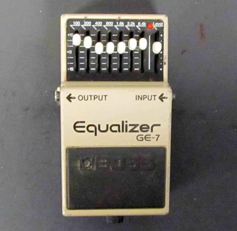 Used Boss GE-7 Graphic Equalizer VGC
