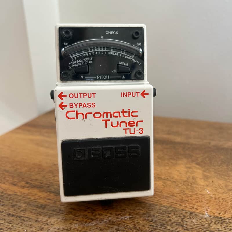 Boss TU-3 Chromatic Tuner 2009 - Present - White