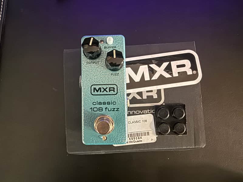 MXR M296 Classic 108 Fuzz Mini