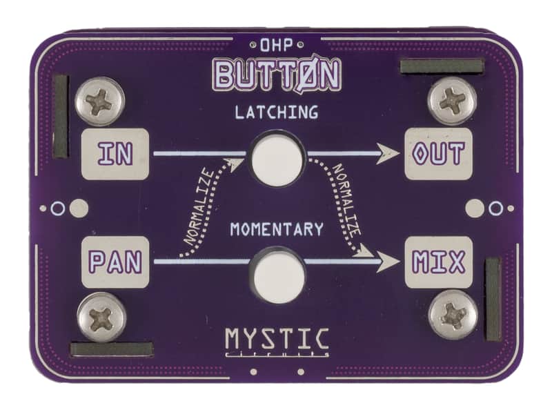 Mystic Circuits 0HP Butt0n Signal Router [USED]