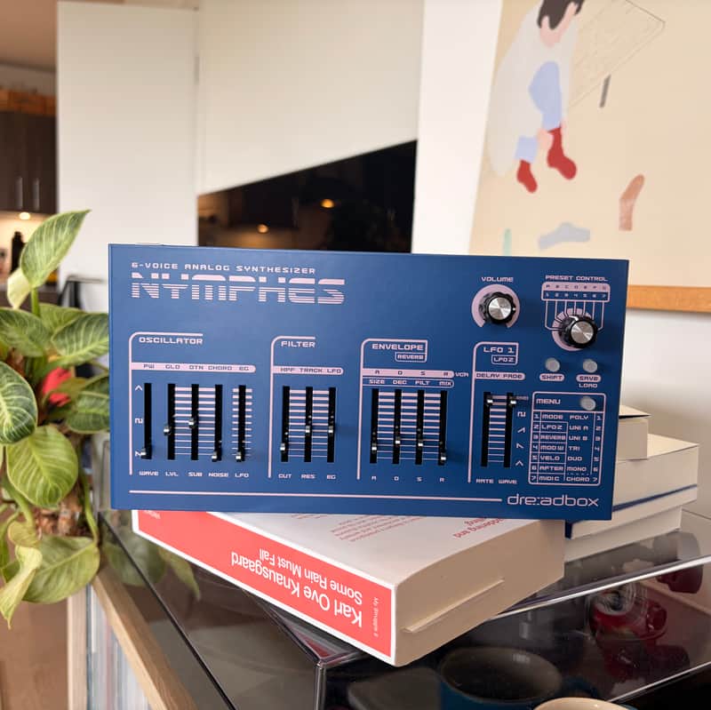 Dreadbox Nymphes 6-voice Desktop Analog Synthesizer 2021 - Present - Blue