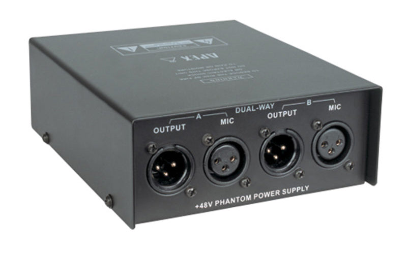 Dual Channel 48 Volt Phantom Power Supply