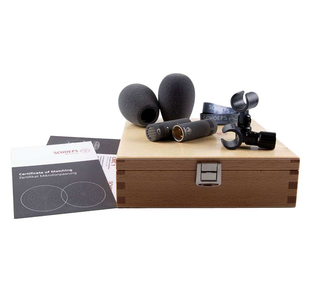 SCHOEPS CMC1 w/ MK4 - Stereo Set — Microphone, studio recording microphone body