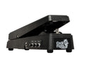 Black guitar effects pedal with foot pedal, three knobs for tone, bias and drive, and one input jack.