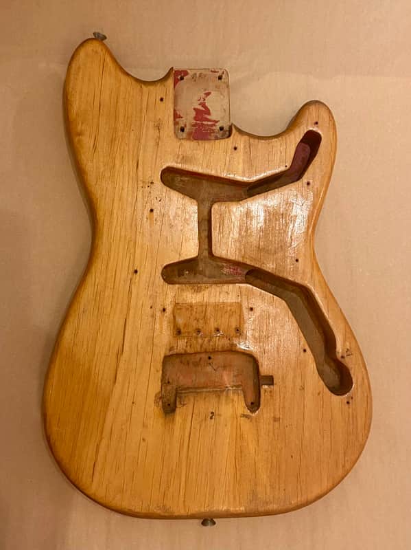 Fender Music Master Duo Sonic Body - 1960s - Natural Finish