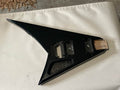 2000's MIJ Jackson RR3 RR Rhoads V Black Guitar Body Floyd Tremolo Ready