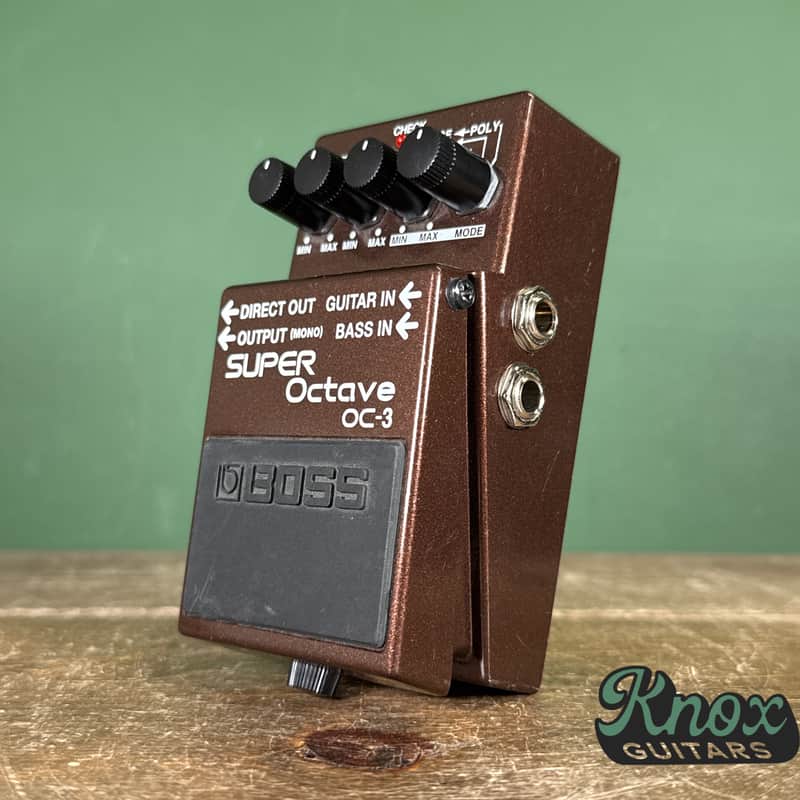 Boss OC-3 Super Octave (Dark Gray Label) 2003 - Present - Brown