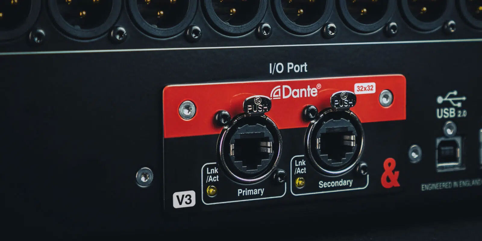 ALLEN & HEATH SQ Dante 32×32 — Mixer