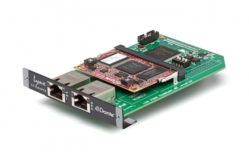 Dante Expansion Card for Aurora and Hilo Converters