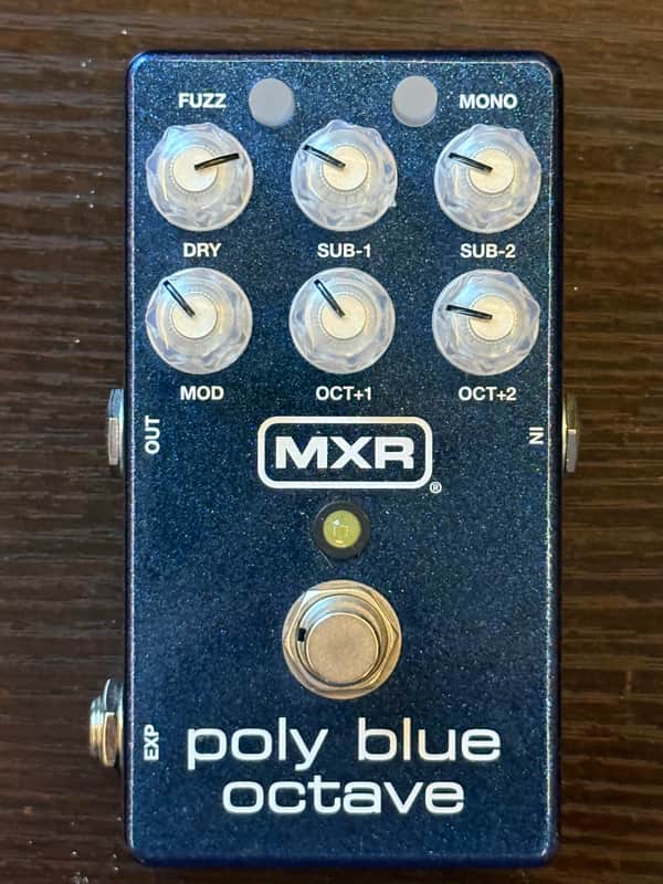 MXR M306 Poly Blue Octave 2022 - Present Blue