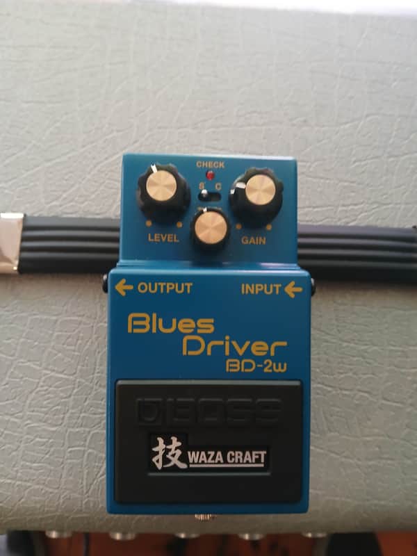Boss BD-2W Blues Driver Waza Craft 2015 - Present - Blue